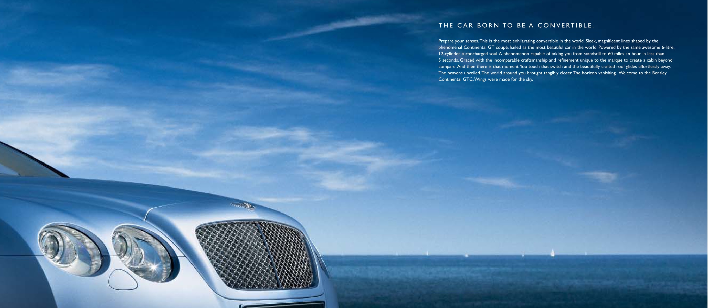 2008 Bentley Continental GTC Brochure Page 5